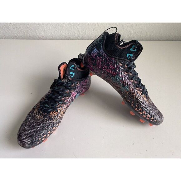 Under Armour UA Spotlight Clone MC LE SC Football Cleats 3026337-001 Men’s Sz 11 - Picture 2 of 11